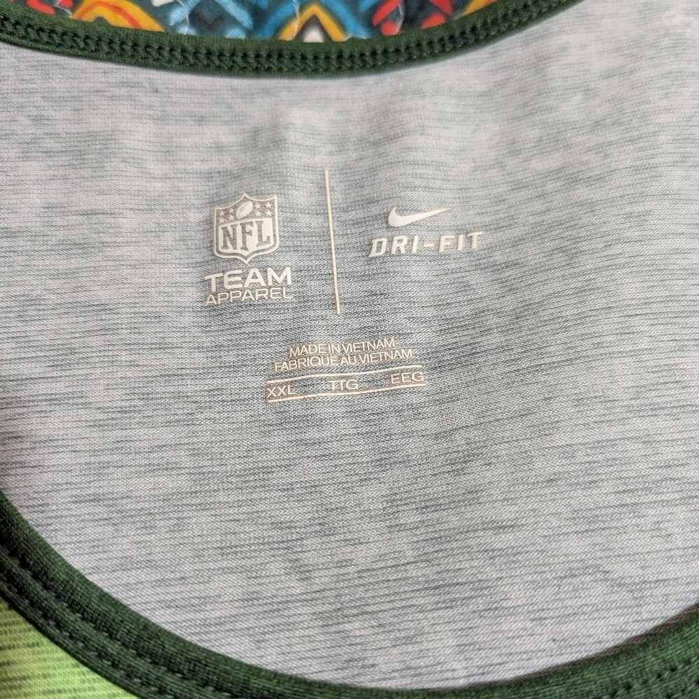 Nike Dri-Fit Green Bay Packer Tank Top Size XXL - Picture 4 of 4